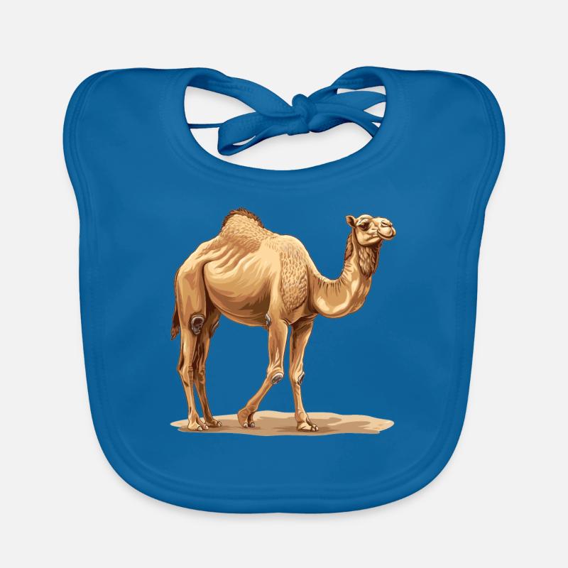 Camel Kamele Kamel Baby Bio-Lätzchen