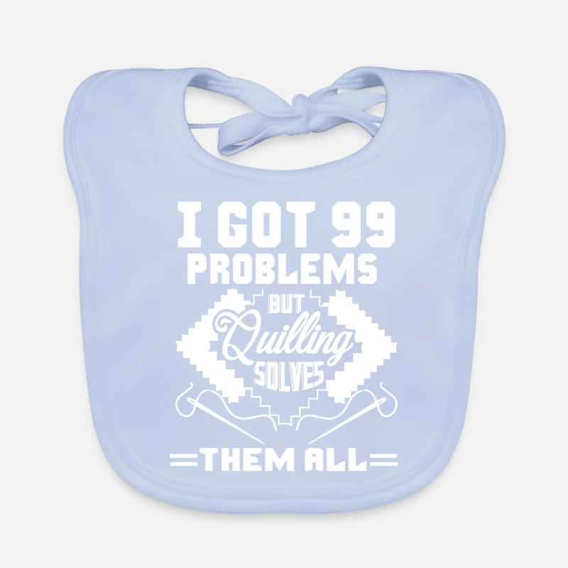 Quilling Solves All Problems Organic Baby Bibs