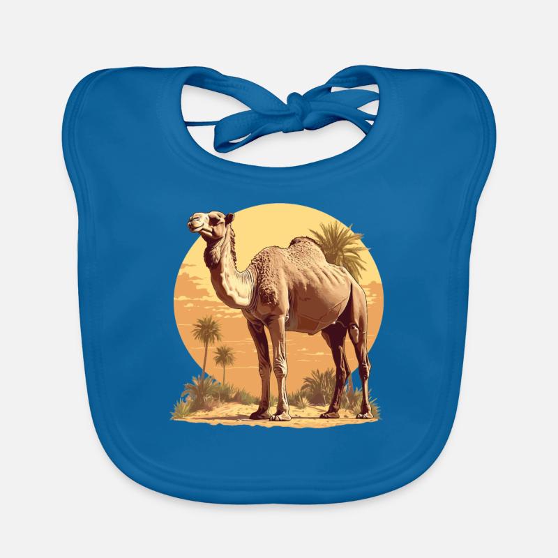 Camel Kamele Kamel Baby Bio-Lätzchen