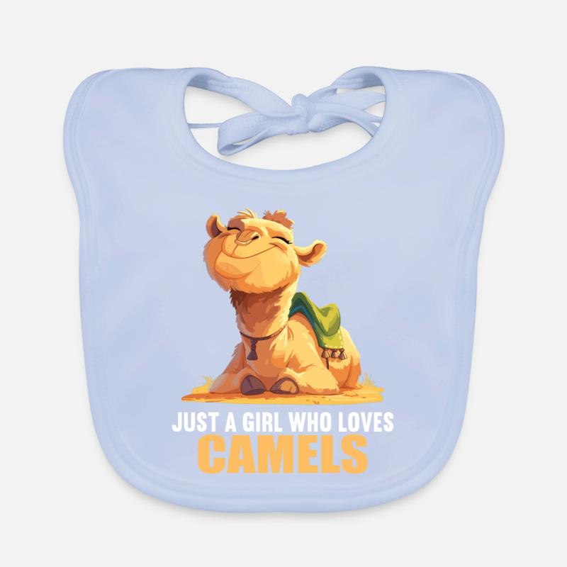 Camel Kamele Kamel Baby Bio-Lätzchen