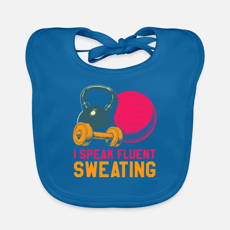 Fitnesstrainer Personal Trainer Baby Bio-Lätzchen