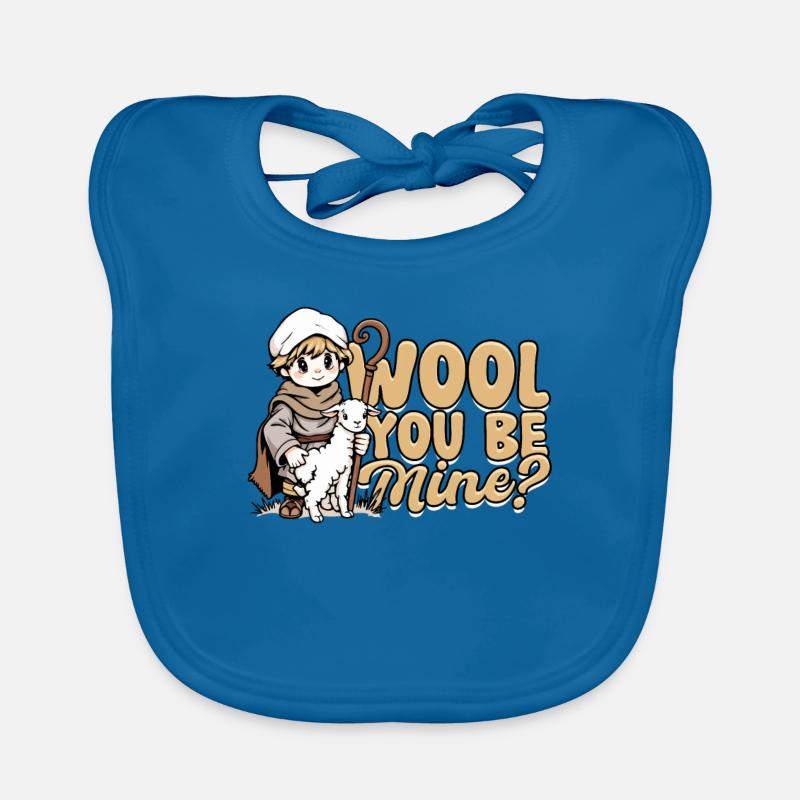 Shepherd Sheep Sheep Shepherd Organic Baby Bibs