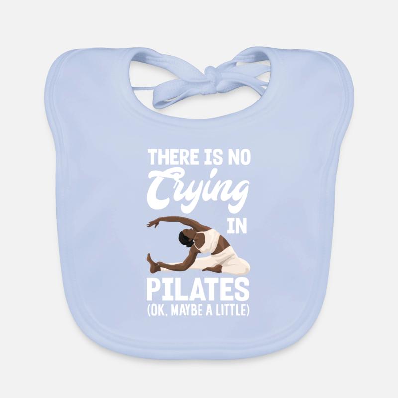 Pas de pleurs pendant le Pilates Bavoir bio Bébé