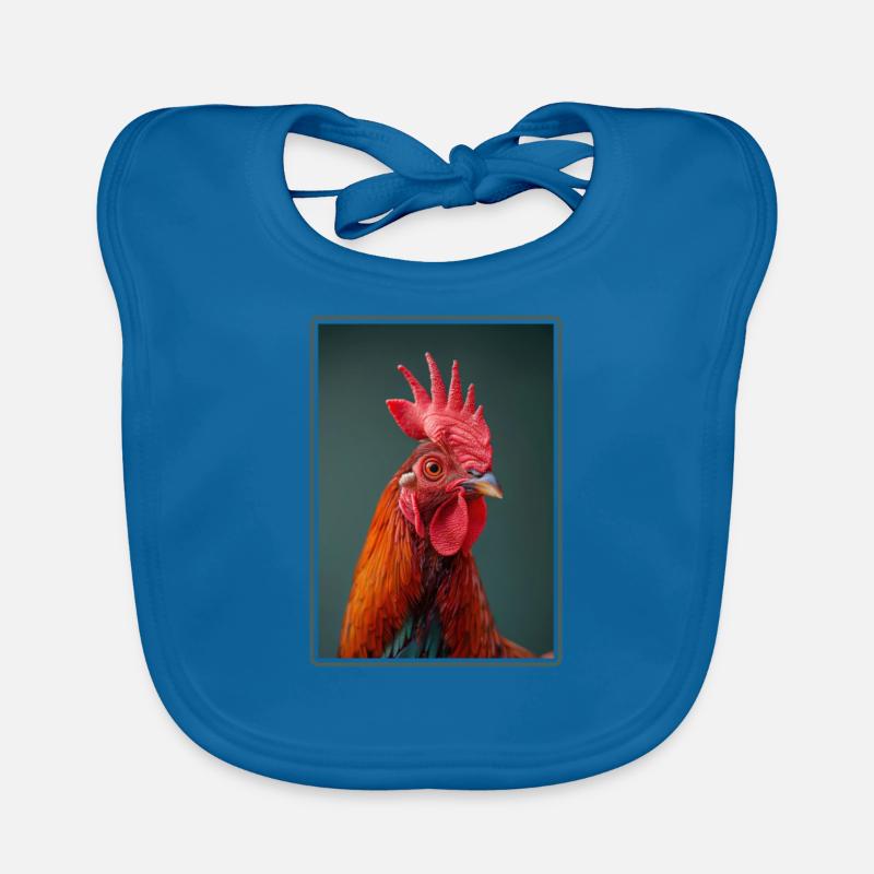 Coq Coqs Coq Bavoir bio Bébé