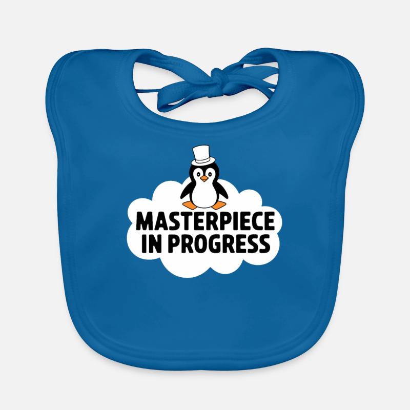 Penguin Masterpiece In Progress Cloud Bavoir bio Bébé