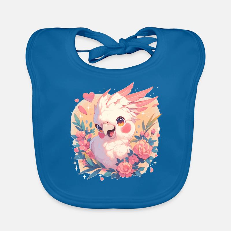 Cacatoès Cacatoès Cacatoès Bavoir bio Bébé