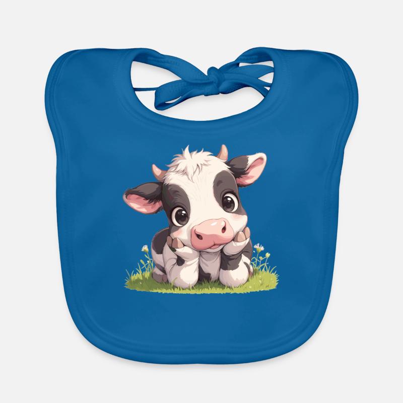 Vaches Vache Bavoir bio Bébé