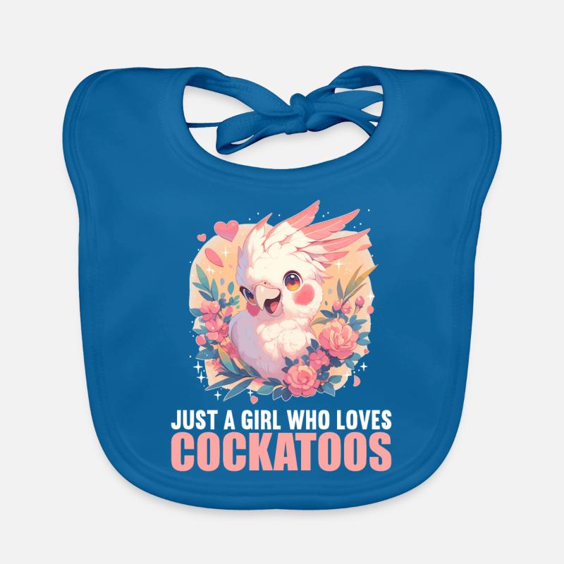 Cacatoès Cacatoès Cacatoès Bavoir bio Bébé