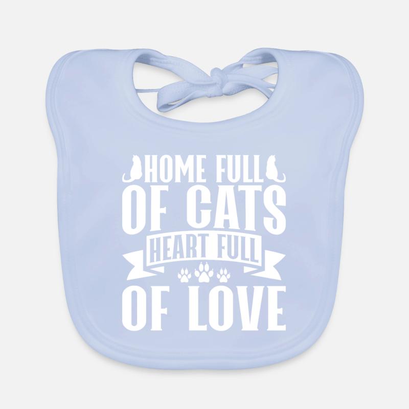 Cadeaux de grand-mère chat Bavoir bio Bébé