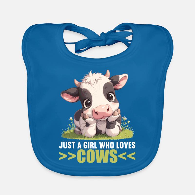 Cows Cow Organic Baby Bibs