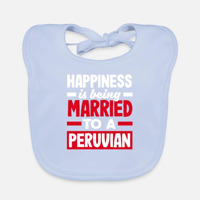 Peru Peruaner Geschenk Baby Bio-Lätzchen