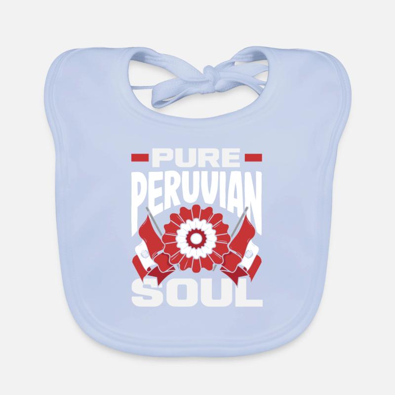 Peru Peruaner Geschenk Baby Bio-Lätzchen