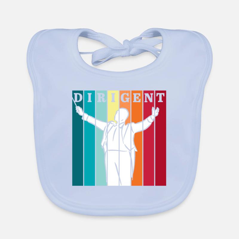Dirigent Eigenschaften Chorleiter Musiklehrer Baby Bio-Lätzchen