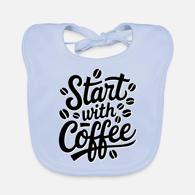 Getting Started with a Coffee - Humor Organic Baby Bibs