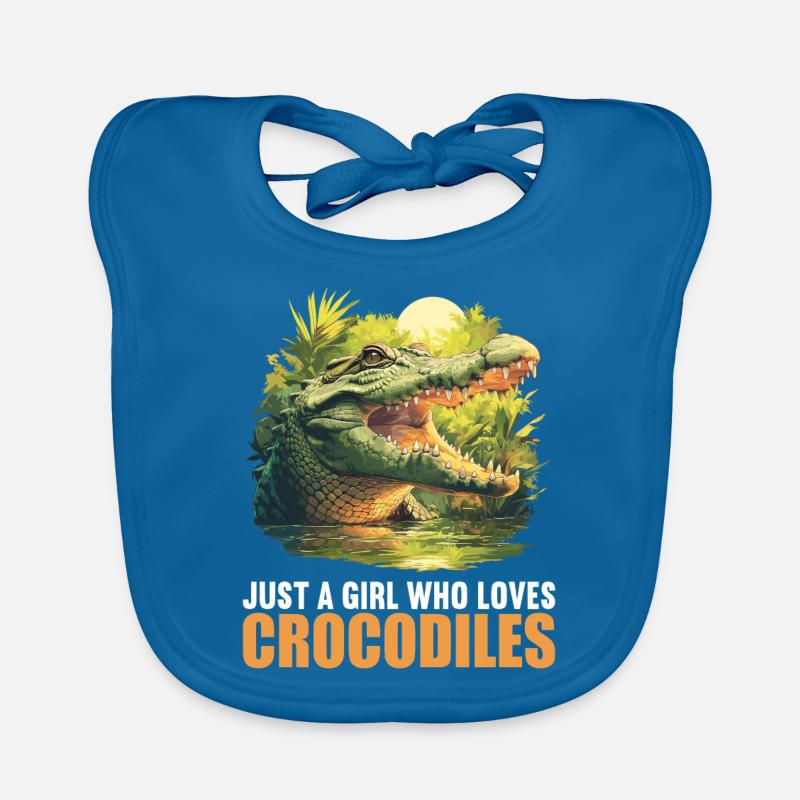 Crocodiles Crocodile Bavoir bio Bébé