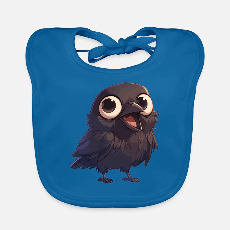 Corbeaux Corbeaux Bavoir bio Bébé