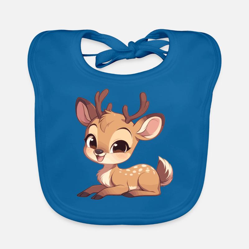 Cerf Cerf Bavoir bio Bébé
