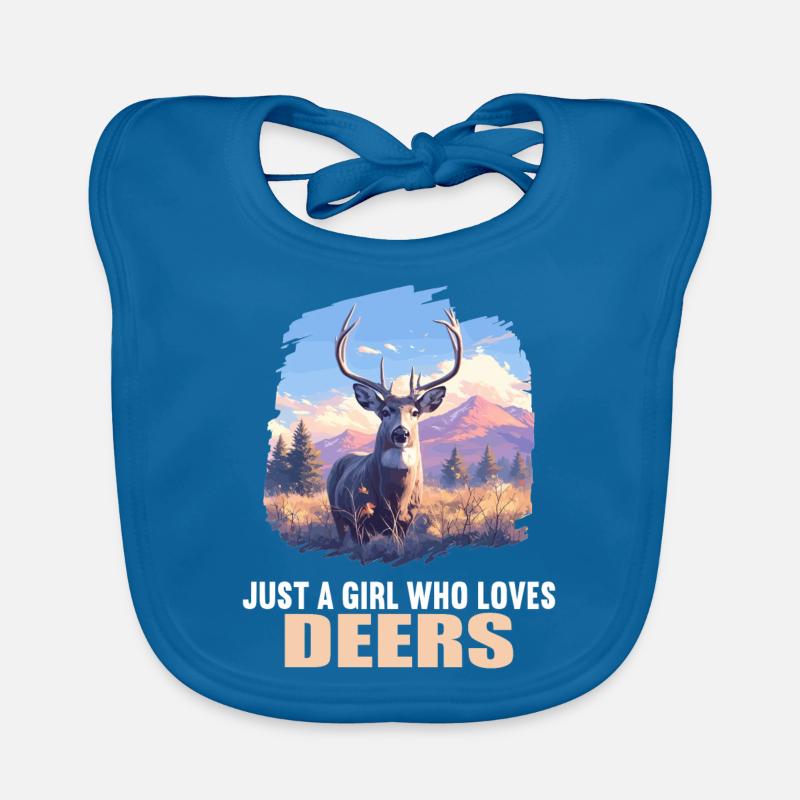 Cerf Cerf Bavoir bio Bébé