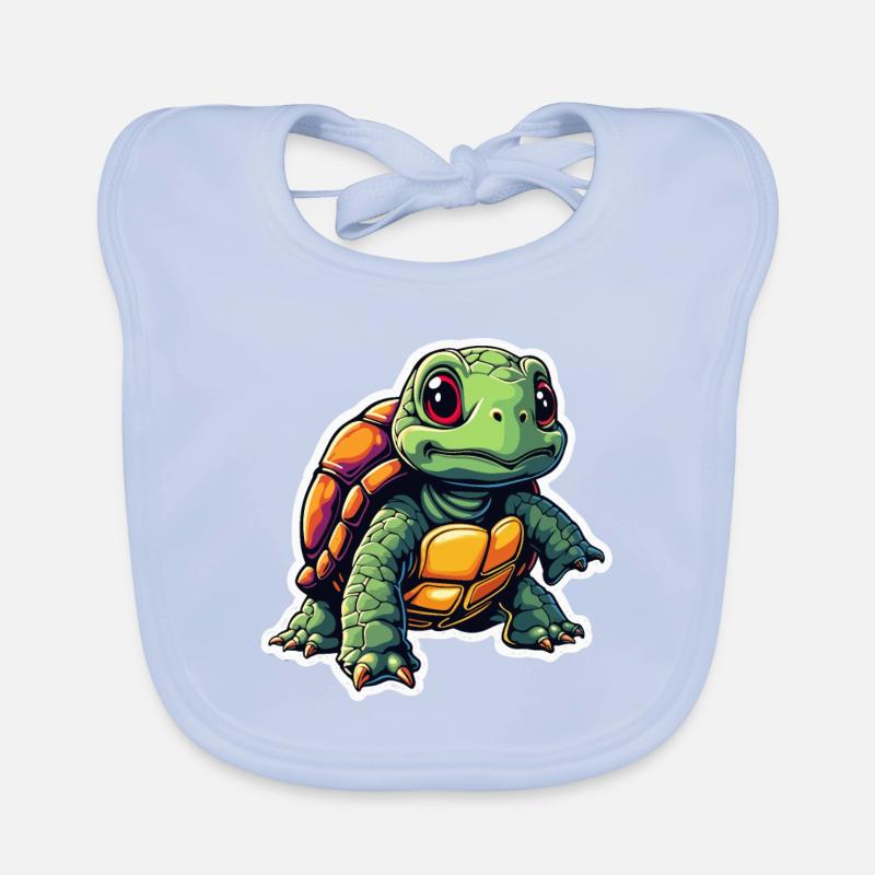 TORTUE Bavoir bio Bébé
