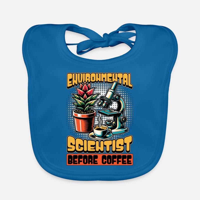 Environmental Scientist Before Coffee Biologist Baby Bio-Lätzchen
