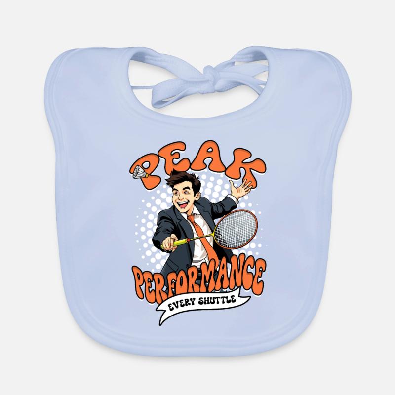 Badminton Peak Performance Every Shuttle Baby Bio-Lätzchen