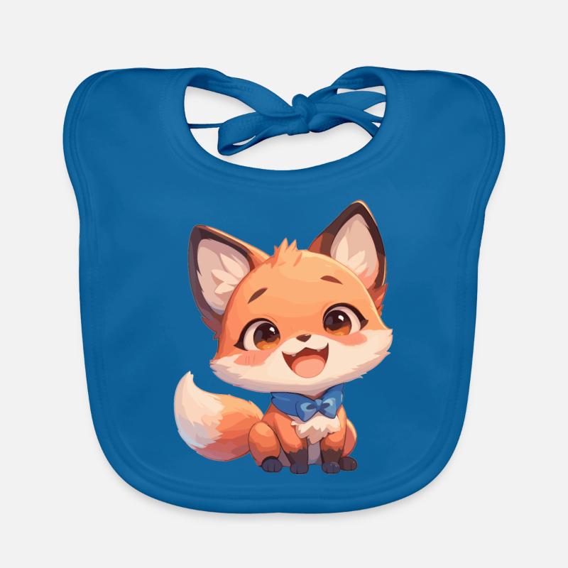 Foxes Fox Organic Baby Bibs