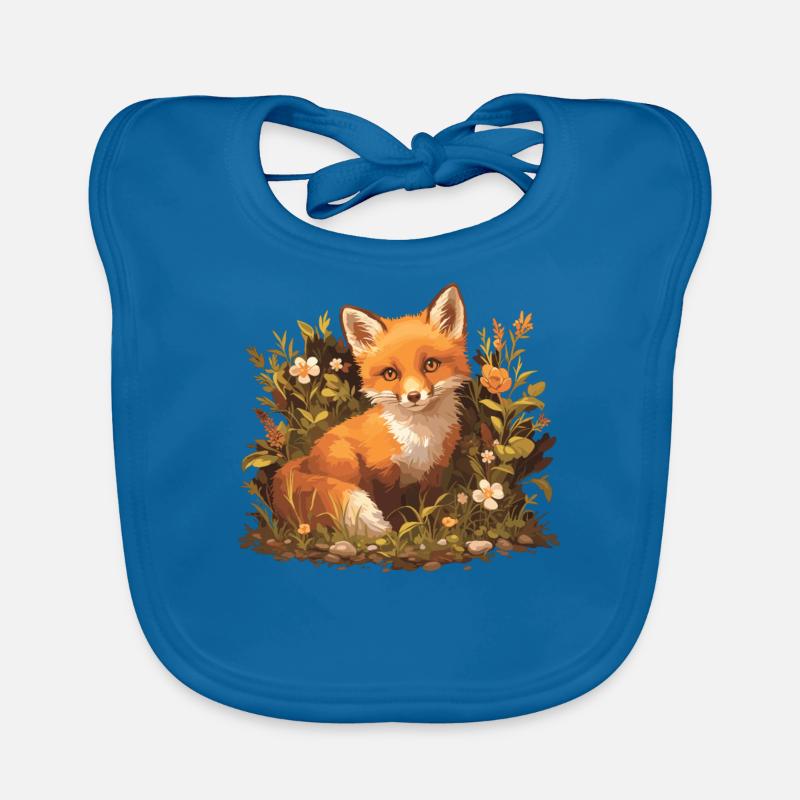 Foxes Fox Organic Baby Bibs