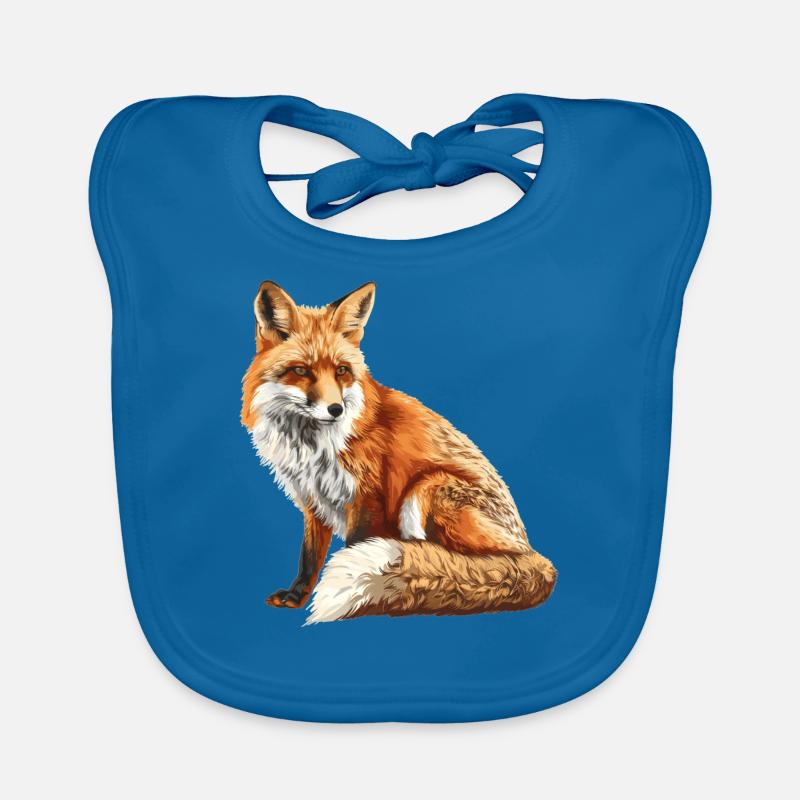 Foxes Fox Organic Baby Bibs