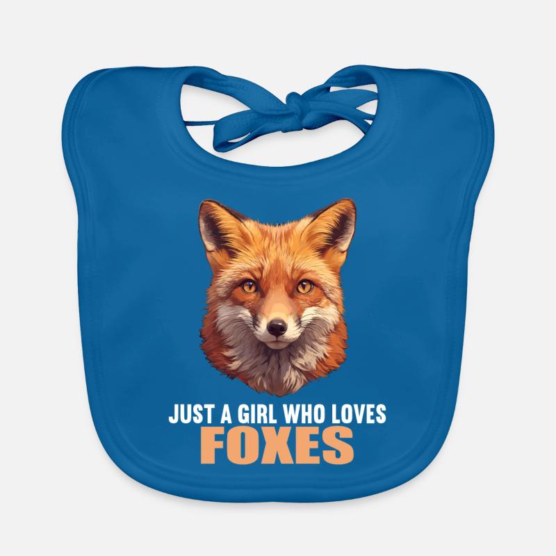 Foxes Fox Organic Baby Bibs