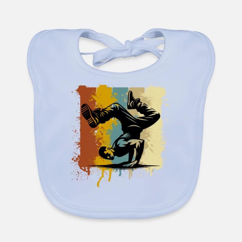 Breakdance Hagesmække af økologisk bomuld