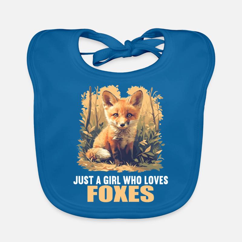 Foxes Fox Organic Baby Bibs