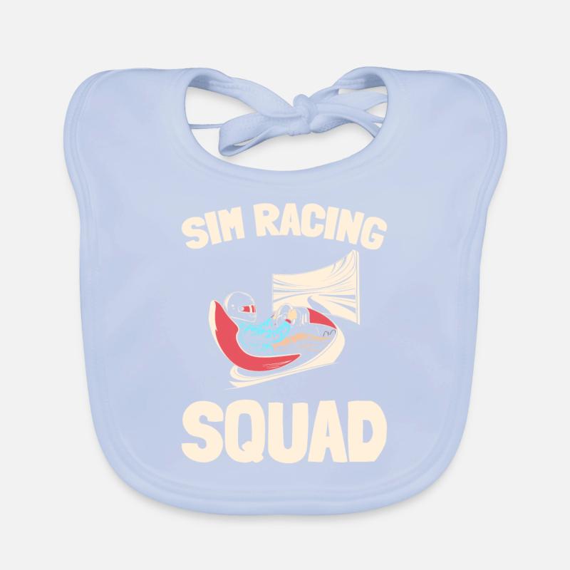 Sim Racing Bavoir bio Bébé