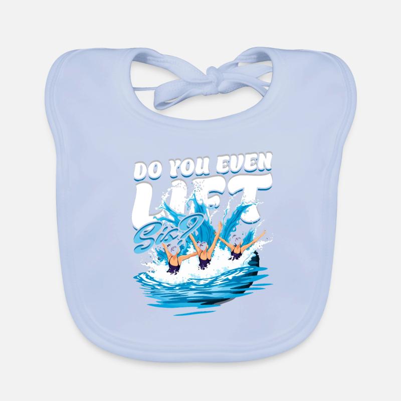 Synchronschwimmen Do You Even Lift Sis? Baby Bio-Lätzchen