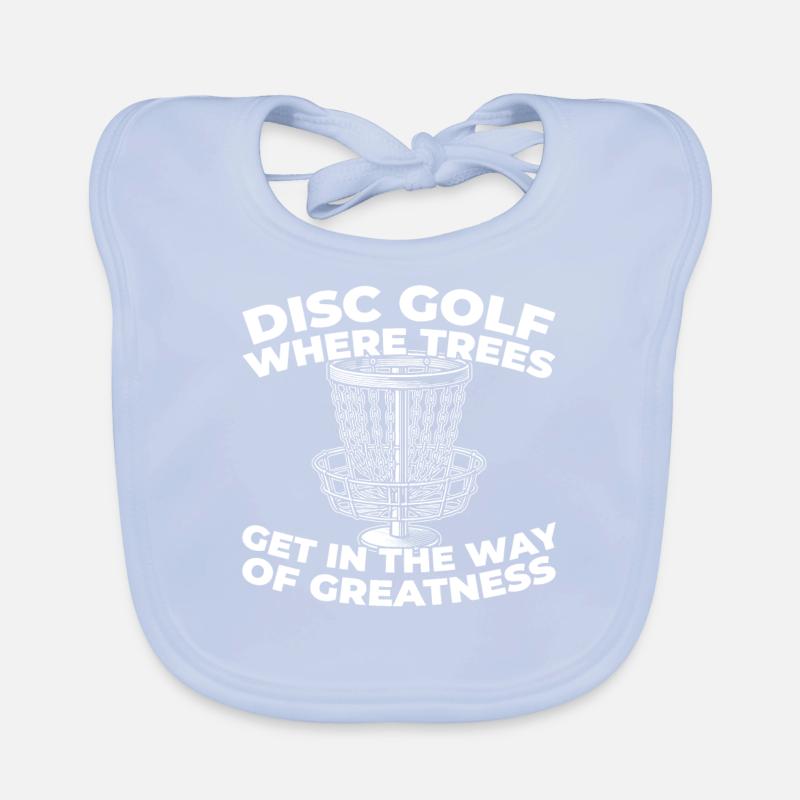 Arbre de disc golf Frisbee Golf Bavoir bio Bébé