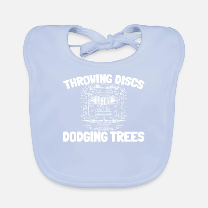 Arbre de disc golf Frisbee Golf Bavoir bio Bébé