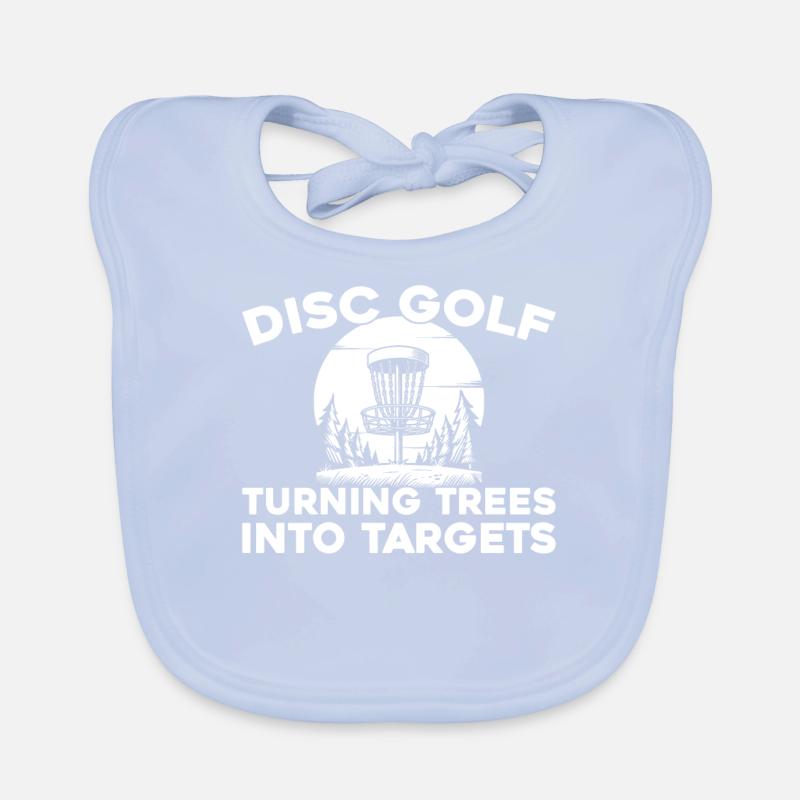 Arbre de disc golf Frisbee Golf Bavoir bio Bébé