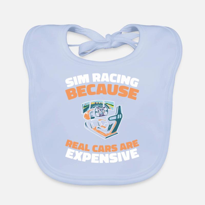 Sim Racing Bavoir bio Bébé