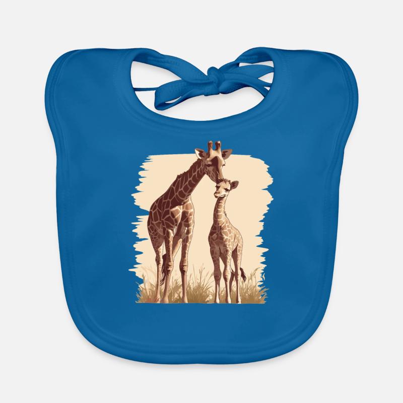 Girafes Girafe Bavoir bio Bébé