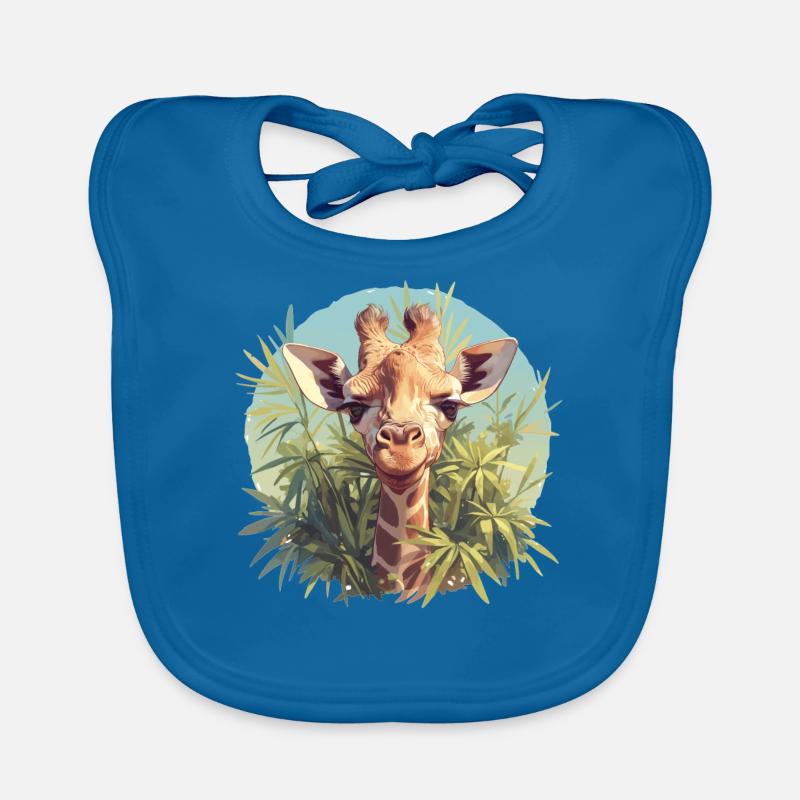 Girafes Girafe Bavoir bio Bébé