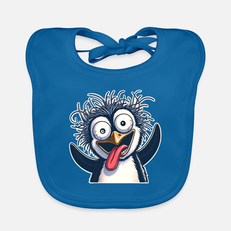 Pinguin Crazy Baby Bio-Lätzchen