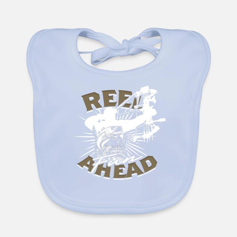 Bogenfischer Bogenfischen Reel Fun Ahead Baby Bio-Lätzchen