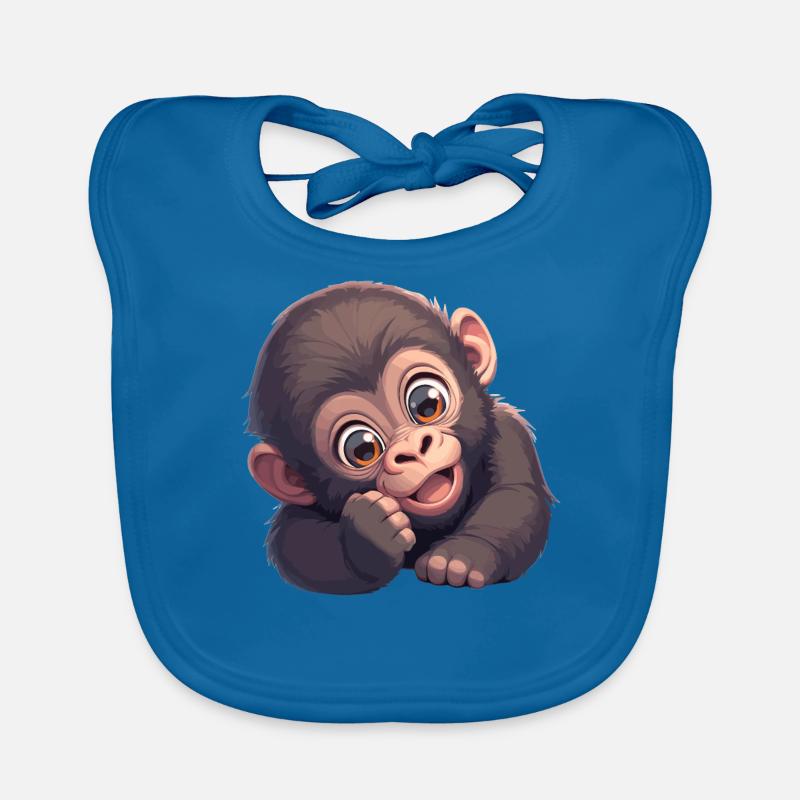 Gorillas Gorilla Organic Baby Bibs