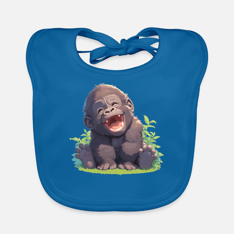 Gorillas Gorilla Organic Baby Bibs