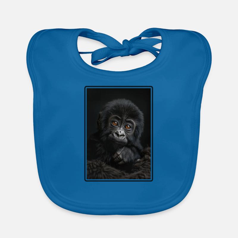 Gorilles Gorilles Bavoir bio Bébé