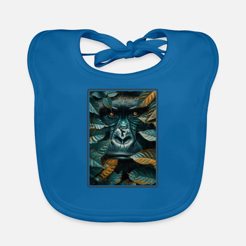 Gorilles Gorilles Bavoir bio Bébé