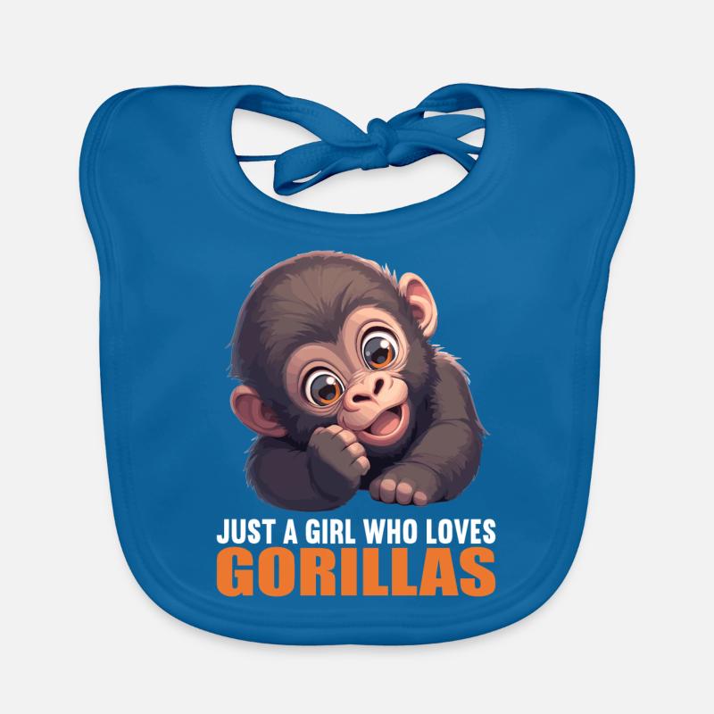 Gorilles Gorilles Bavoir bio Bébé