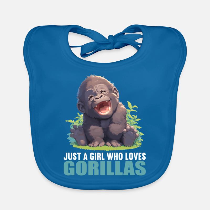Gorillas Gorilla Organic Baby Bibs