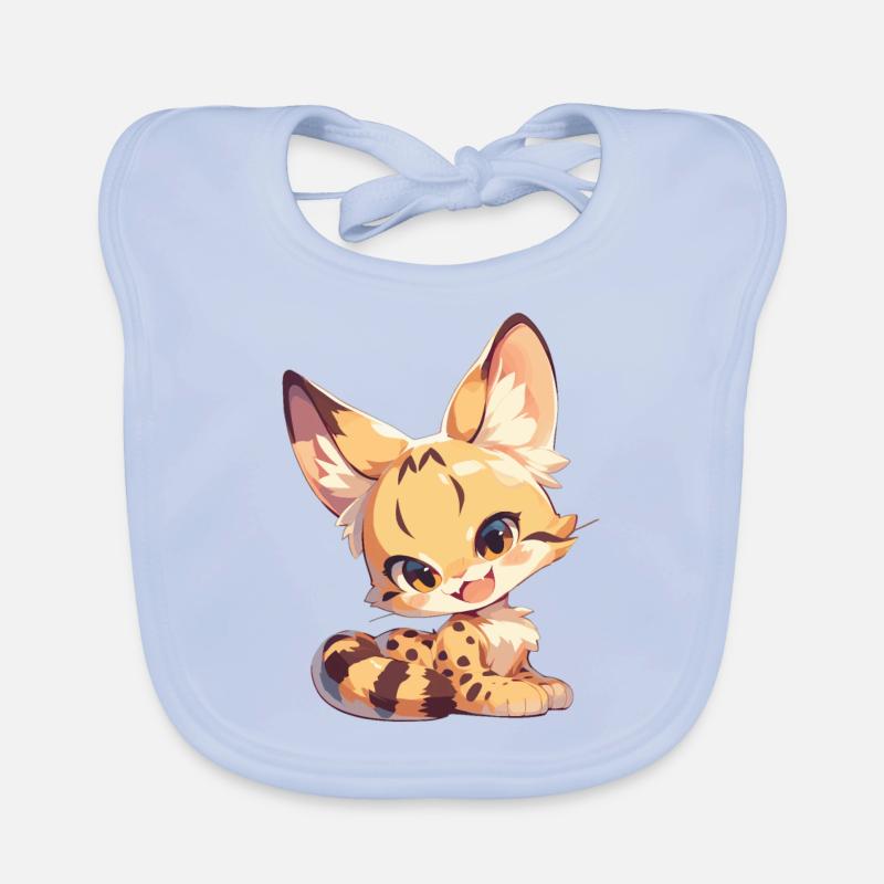 Servale Serval Bavoir bio Bébé