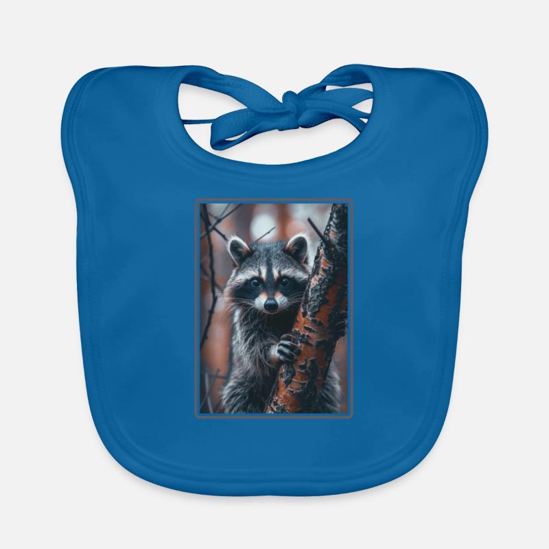 Waschbären Waschbär Baby Bio-Lätzchen