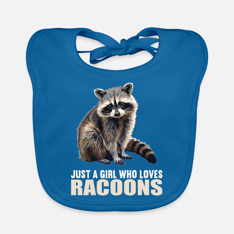 Waschbären Waschbär Baby Bio-Lätzchen